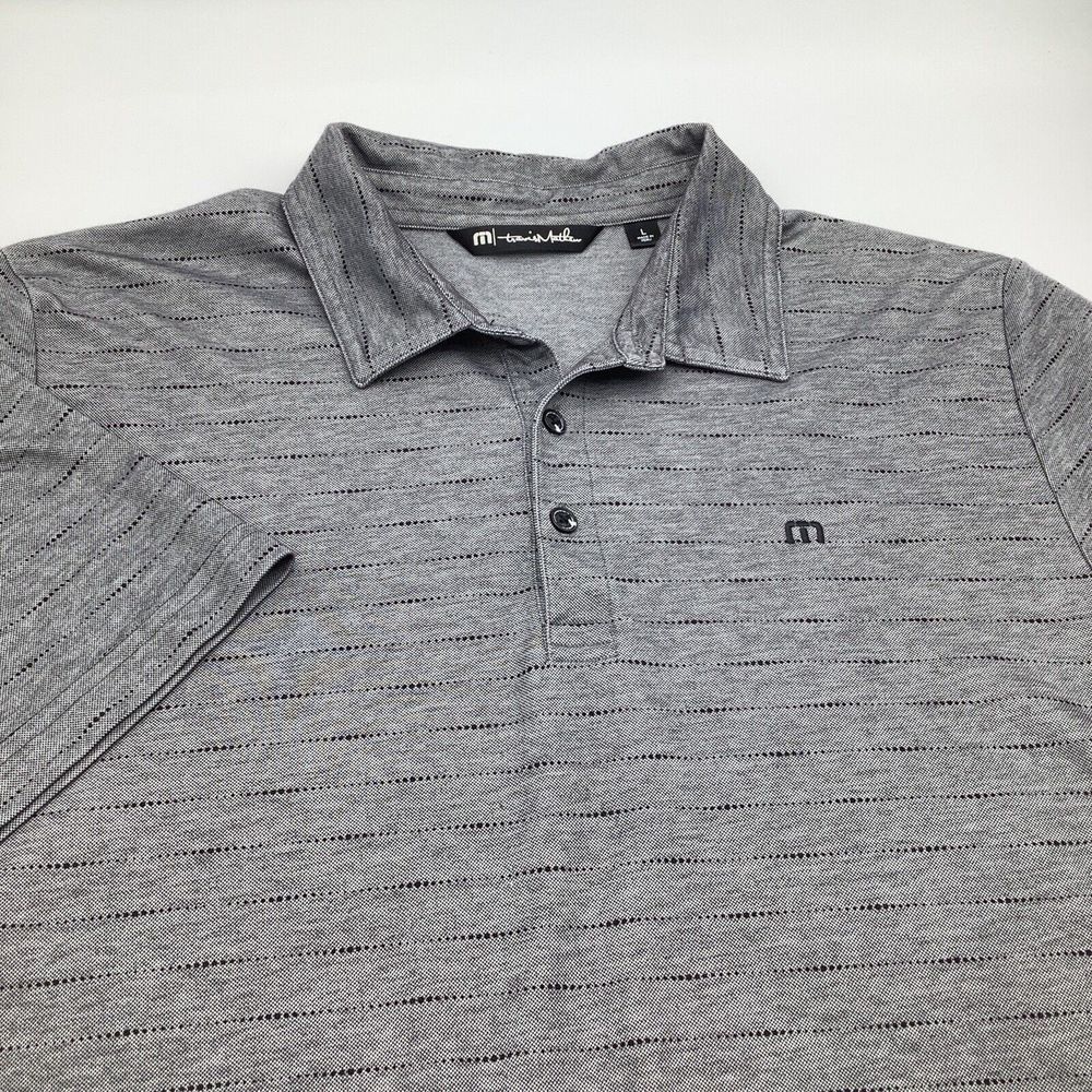Travis Mathew Mens‎ Short Sleeve Pima Cotton Blend Golf Polo Size Large